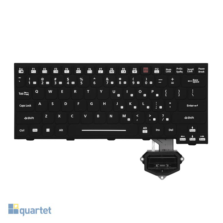 Replacement English Backlit Keyboard for FZ-40 MK1 FZVKB55107U